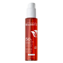 Laboratoires de Biarritz Huile solaire satinée SPF50 - 125ml