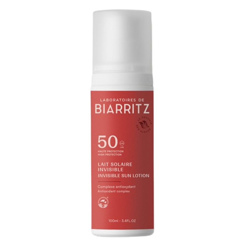 Laboratoires de Biarritz Lait solaire invisible SPF50 - 100ml