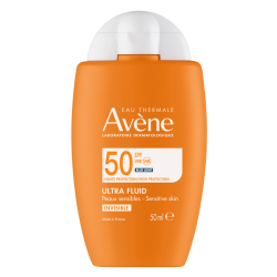 Avène Ultra Fluid Invisible SPF50 peaux sensibles 50ml