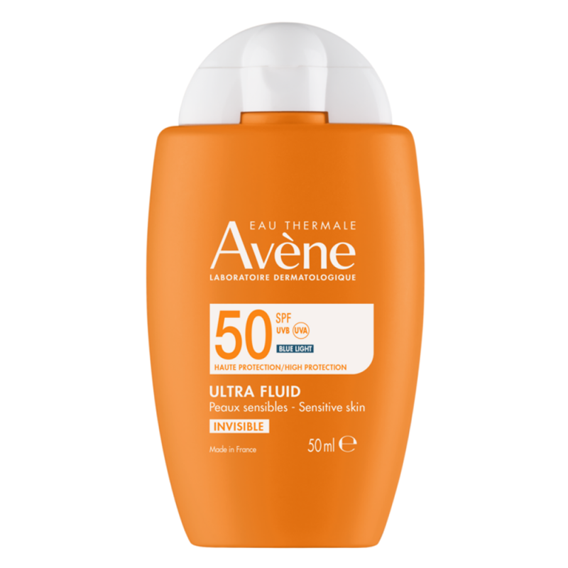 Avène Ultra Fluid Invisible SPF50 peaux sensibles 50ml