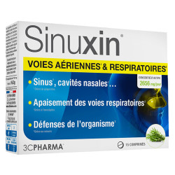 3C Pharma Sinuxin Voies aériennes & respiratoires 15 comprimés