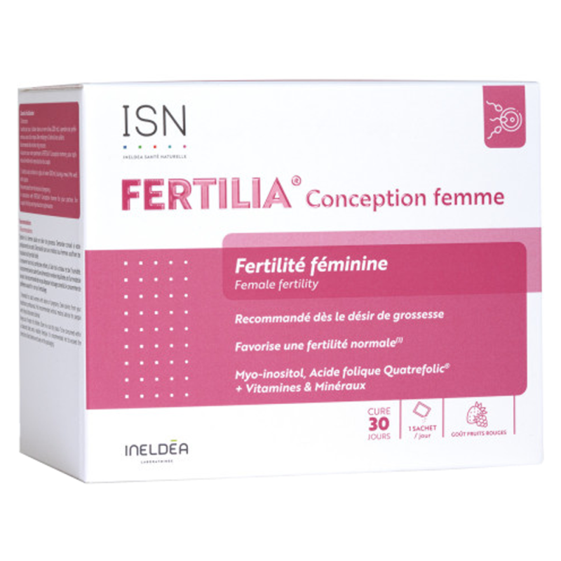Ineldéa Fertilia Conception femme 30 sachets