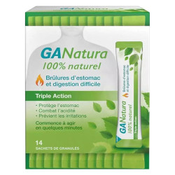 Ganatura 100% naturel Triple Action 14 sachets de granulés