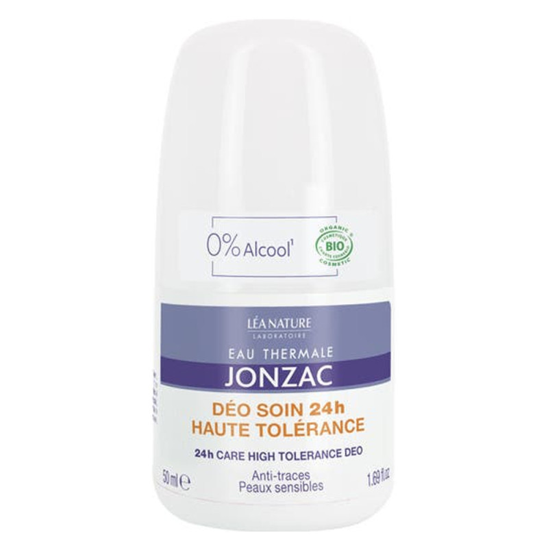 Jonzac Déo soin haute tolérance 24h bio 50ml