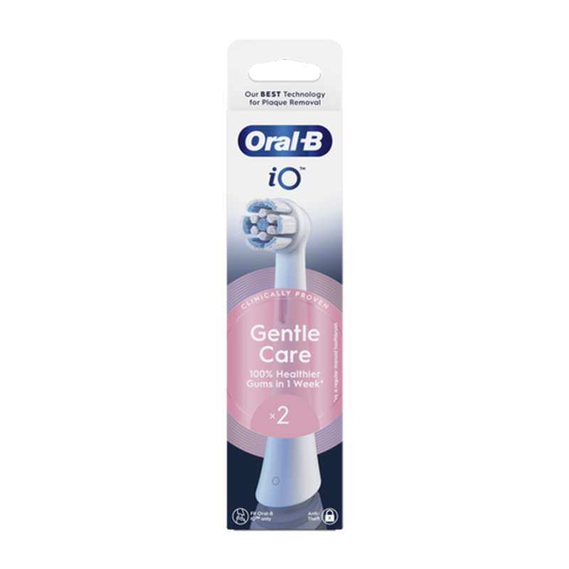 Oral-B iO Gentle Care brossettes lot de 2 Oral-B iO Gentle Care brossettes lot de 2