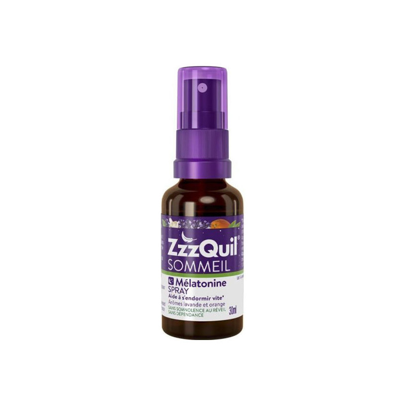 ZzzQuil Sommeil Mélatonine Spray 30ml