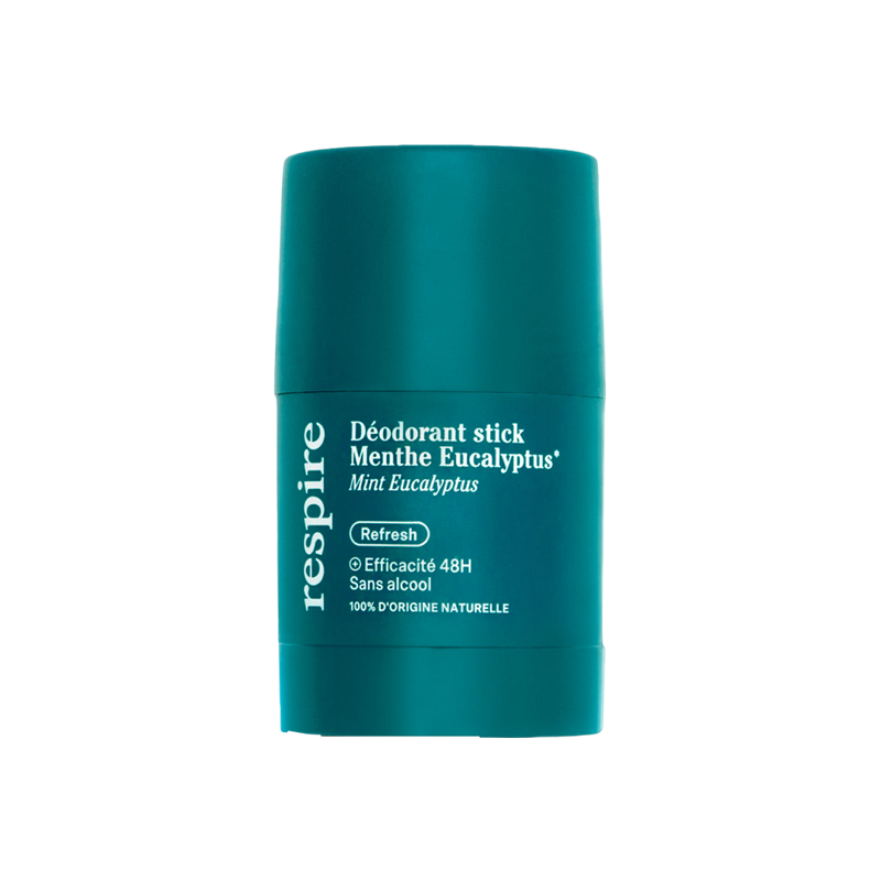 Respire Déodorant menthe eucalyptus bio stick 50gr
