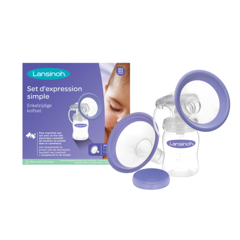 Lansinoh Set d'expression pour tire-lait éléctrique Lansinoh Set d'expression pour tire-lait éléctrique