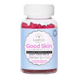 Lashilé Good Skin Night peau revitalisée 60 gummies