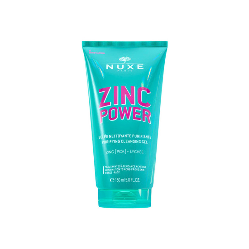Nuxe Zinc Power Gelée nettoyante purifiante 150ml Nuxe Zinc Power Gelée nettoyante purifiante 150ml