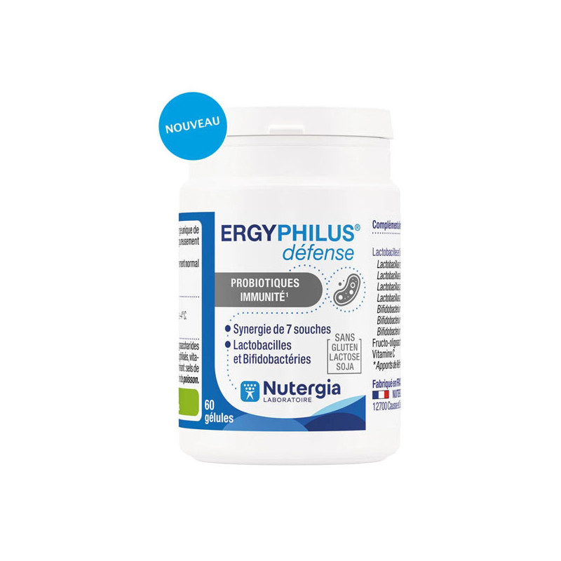 Nutergia Ergyphilus Défense 60 gélules Nutergia Ergyphilus Défense 60 gélules