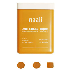 Naali Anti-Stress Au safran sans sucre 42 gommes