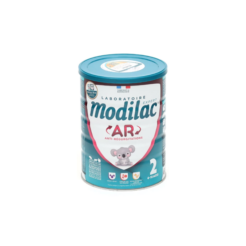 Modilac Expert AR 2 anti-régurgitations lait de 6-12 mois 800gr