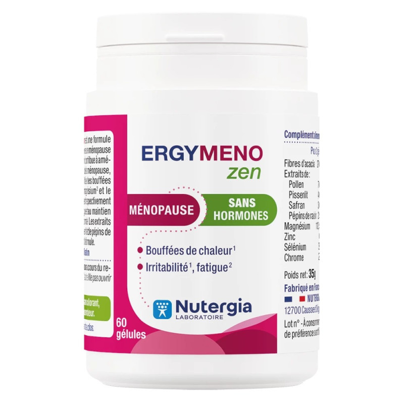 Nutergia Ergymeno Zen 60 gélules