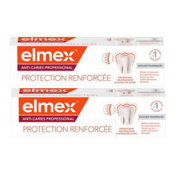 Elmex Dentifrice Anti-Caries Professional Protection Renforcée lot de 2x75ml