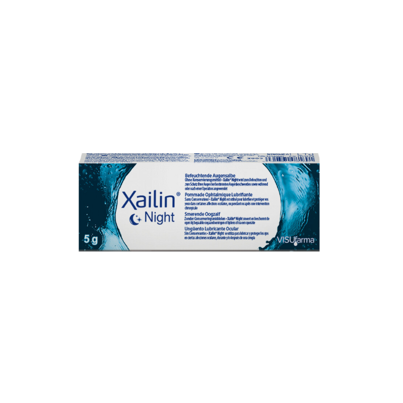 Xalin Night Pommade ophtalmique lubrifiante 5gr Xalin Night Pommade ophtalmique lubrifiante 5gr