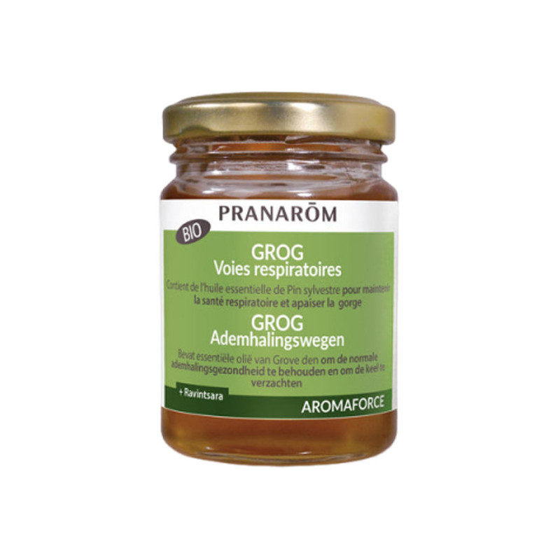 Pranarôm Aromaforce Grog voies respiratoires bio 100ml Pranarôm Aromaforce Grog voies respiratoires bio 100ml