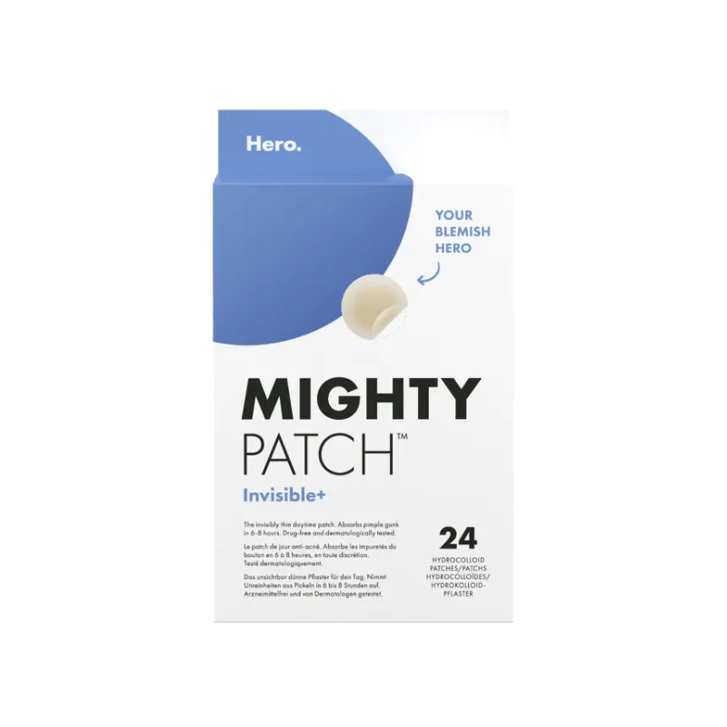 Hero Mighty Patch Invisible+ Anti-acné 24 patchs Hero Mighty Patch Invisible+ Anti-acné 24 patchs