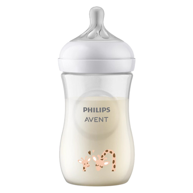 Philips Avent Natural Response Biberon girafe 260ml Philips Avent Natural Response Biberon girafe 260ml