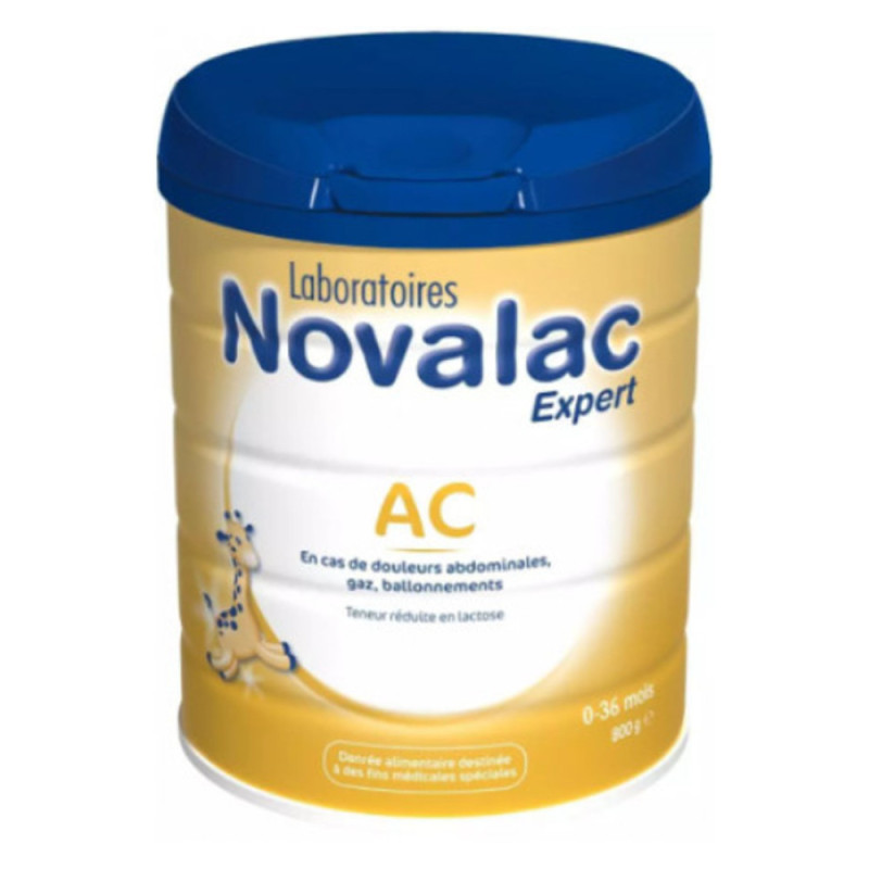 Novalac Expert AC Lait 1er âge 0-36 mois 800gr