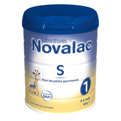 Novalac S Lait 1er âge 0-6 mois 800gr