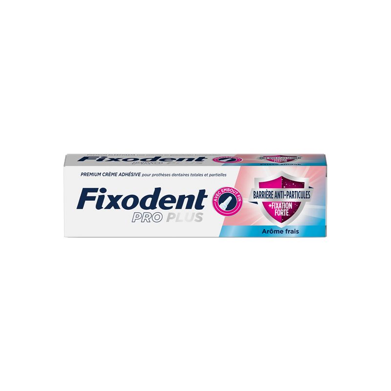 Fixodent Pro Plus Barrière anti-particules fraîche 57gr Fixodent Pro Plus Barrière anti-particules fraîche 57gr