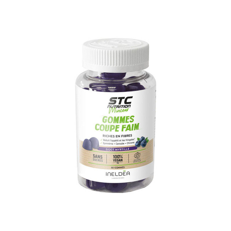 STC Nutrition Gommes Coupe Faim 60 pièces STC Nutrition Gommes Coupe Faim 60 pièces