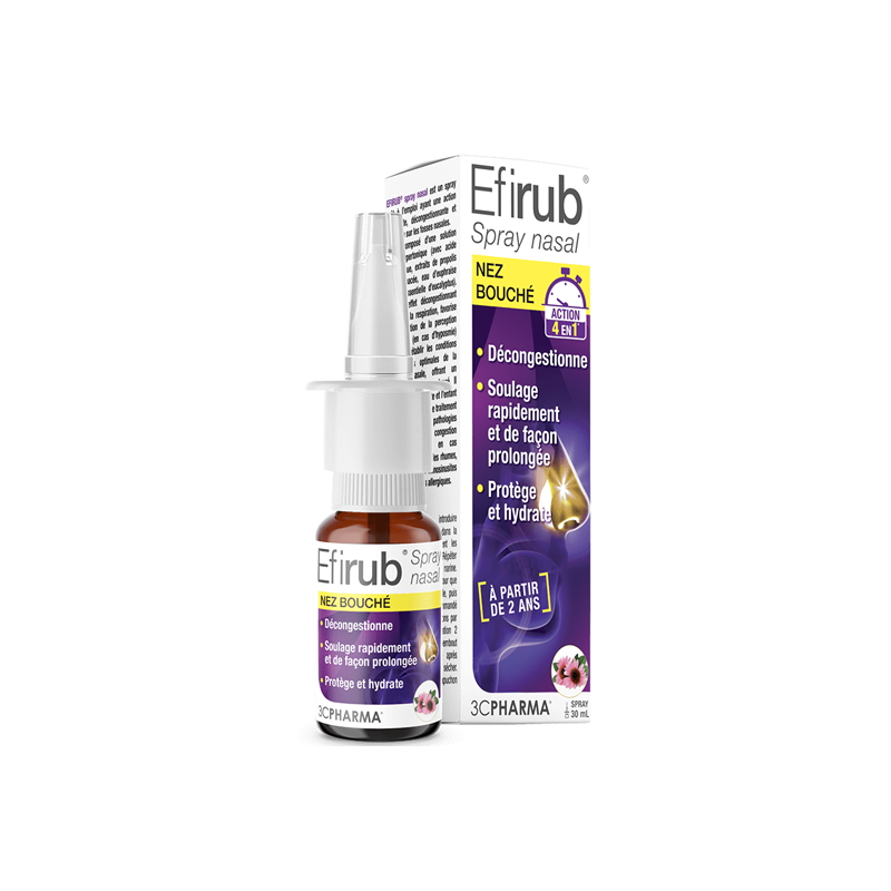 3 Chênes Efirub Spray nasal 30ml 3 Chênes Efirub Spray nasal 30ml