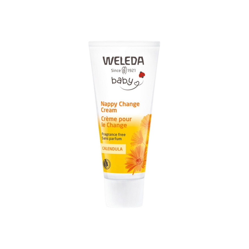 Weleda Baby Crème pour le change calendula sans parfum 75ml Weleda Baby Crème pour le change calendula sans parfum 75ml