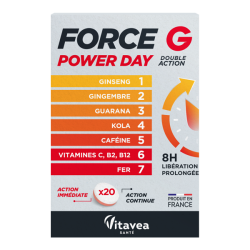 Vitavea Santé Forge G Power Day 20 comprimés