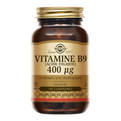 Solgar Vitamine B9 (Acide Folique) 400 µg 100 comprimés