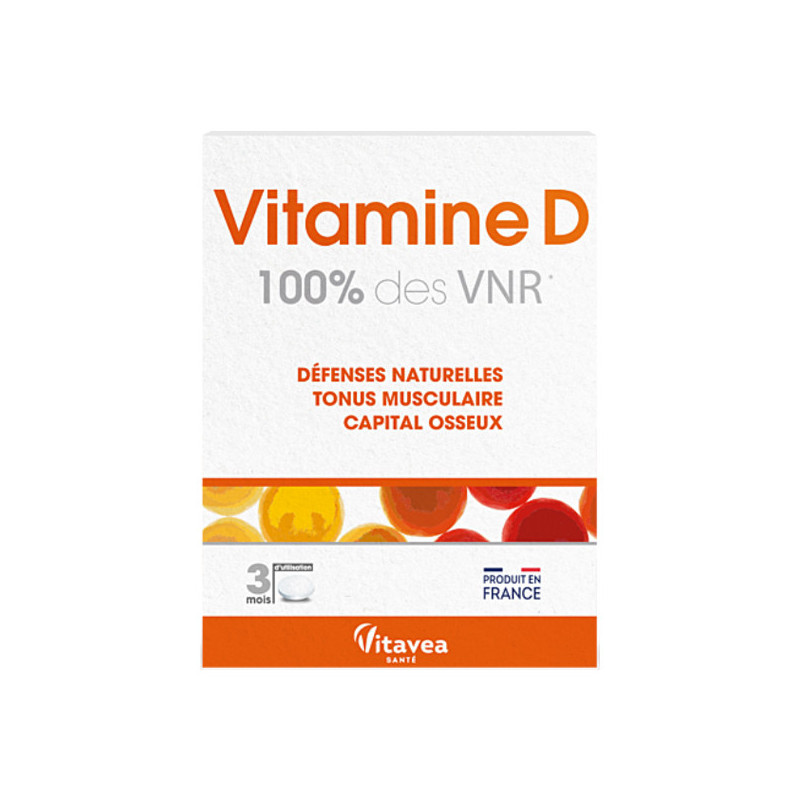 Vitavea Vitamine D 90 comprimés