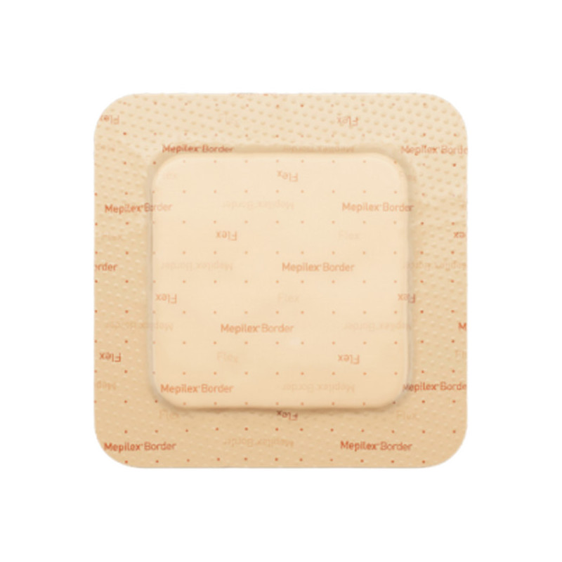 Mepilex Border Flex Carré pansement hydrocellulaire 10x10cm Mepilex Border Flex Carré pansement hydrocellulaire 10x10cm