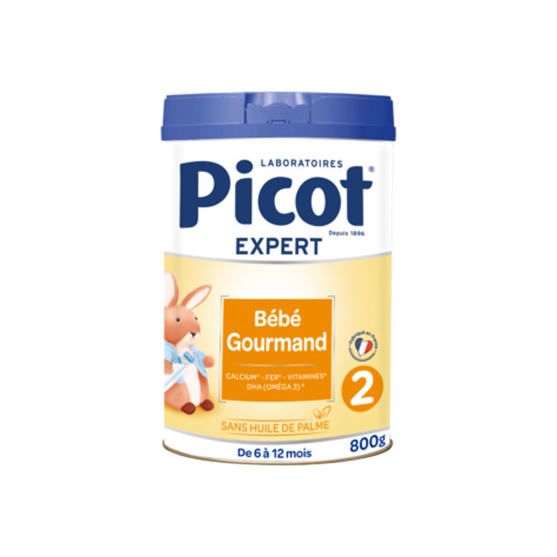 Picot Expert Bébé Gourmand lait 2ème âge 800gr