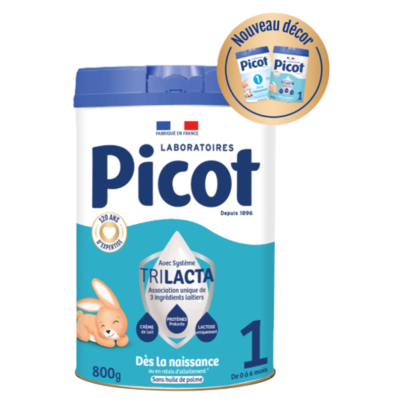 Picot 1 Lait 0 à 6 mois 800gr