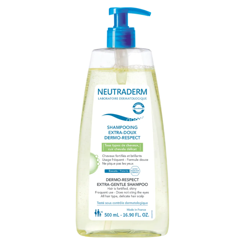 Neutraderm Shampooing extra-doux dermo-respect 500ml