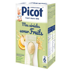 Picot Mes Céréales saveur Fruits dès 6 mois 200gr