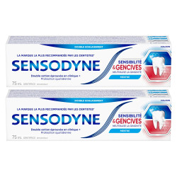 Sensodyne Dentifrice Sensibilité & Gencives 2 x 75ml