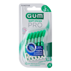GUM Soft-Picks Pro L 30 bâtonnets interdentaires