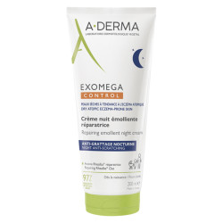 A-Derma Exomega Control Crème nuit émolliente réparatrice 200ml