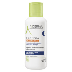 A-Derma Exomega Control Crème nuit émolliente réparatrice 400ml