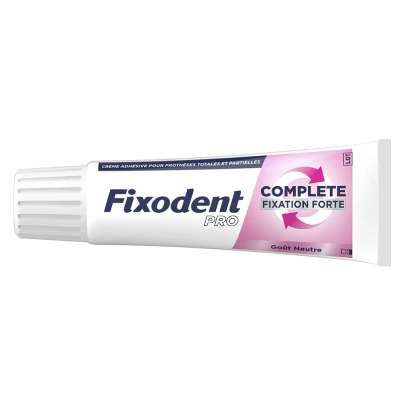 Fixodent Pro Complete Crème adhésive gôut neutre 47gr Fixodent Pro Complete Crème adhésive gôut neutre 47gr