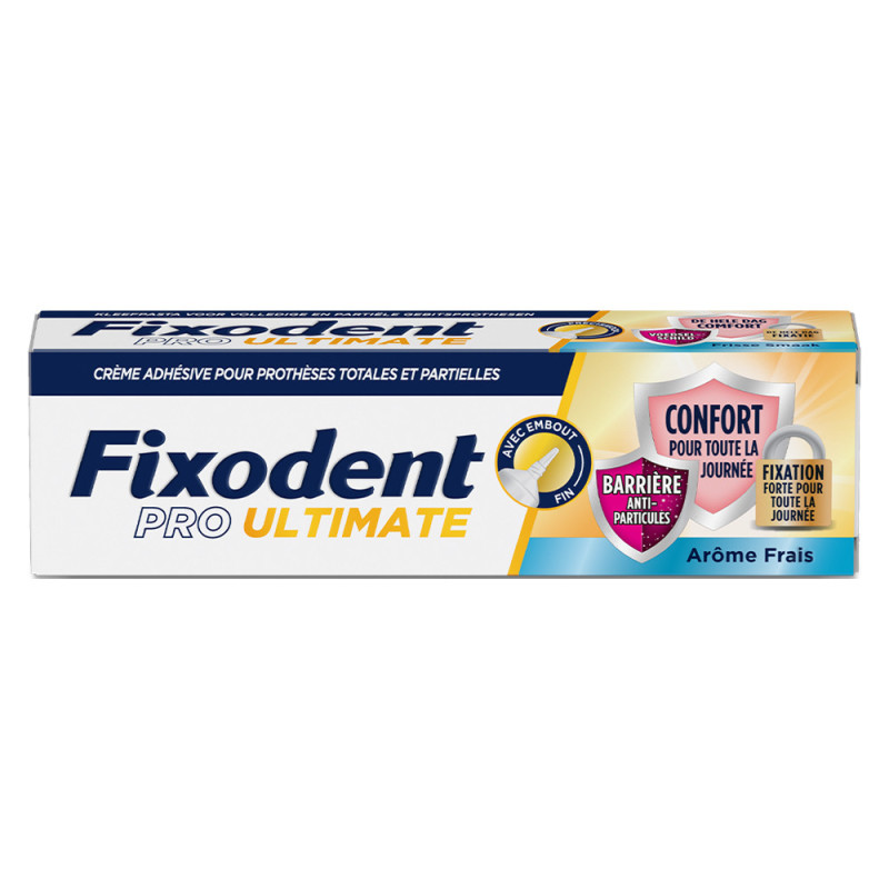Fixodent Pro Ultimate Crème adhésive arôme frais 57gr