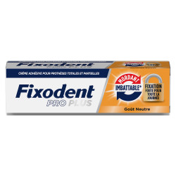 Fixodent Pro Plus Crème adhésive mordant imbattable 57gr