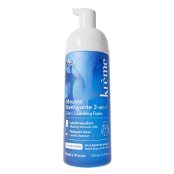 Krème Mousse nettoyante 2-en-1 bio 150ml