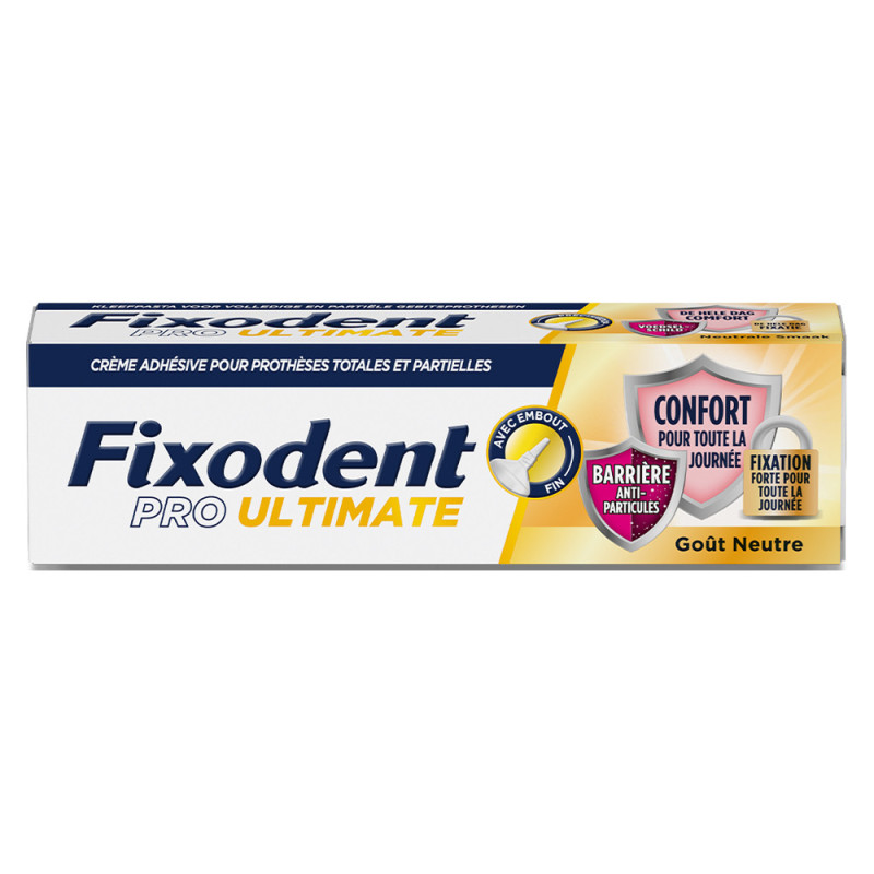 Fixodent Pro Ultimate Crème adhésive neutre 57gr Fixodent Pro Ultimate Crème adhésive neutre 57gr