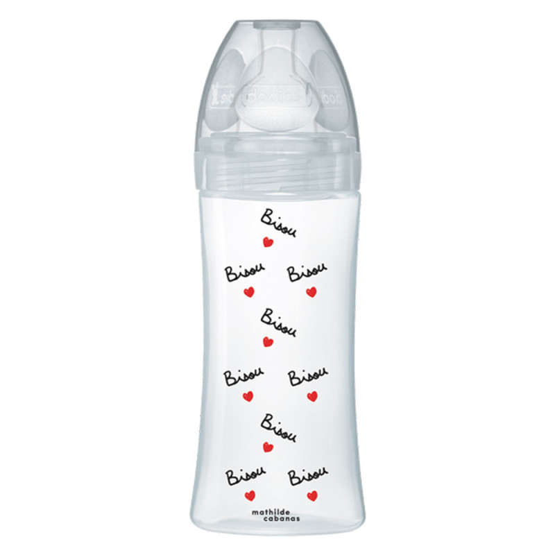 Dodie Biberon anti-colique Tétine plate Mathilde cabanas 270ml Dodie Biberon anti-colique Tétine plate Mathilde cabanas 270ml
