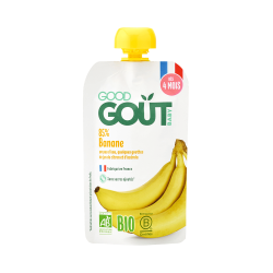 Good Goût Banane Purée de fruits bio 120gr