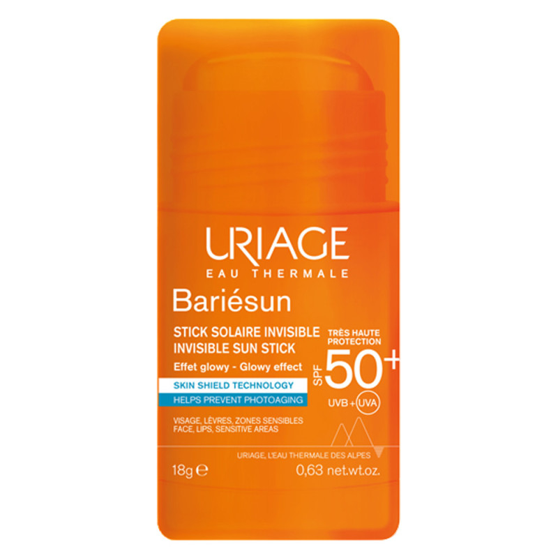 Uriage Bariésun Stick solaire invisible SPF50+ 18gr Uriage Bariésun Stick solaire invisible SPF50+ 18gr
