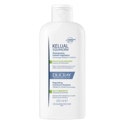 Ducray Kelual Squanorm Shampooing traitant régulateur 200ml